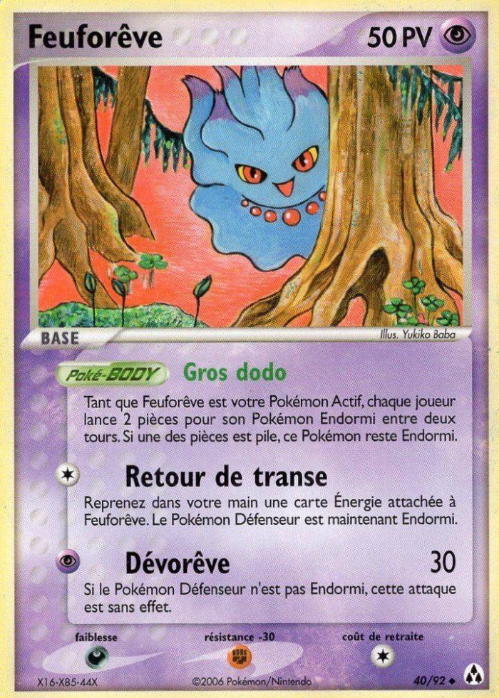 Carte Pokémon: Feuforêve