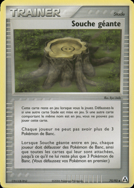 Carte Pokémon: Souche géante