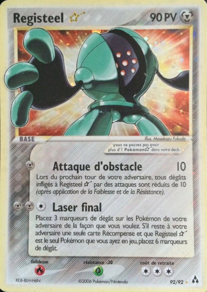 Carte Pokémon: Registeel star