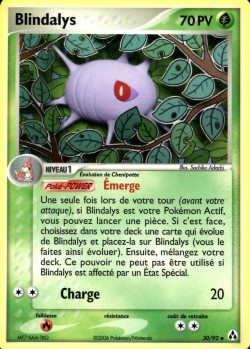 Carte Pokémon: Blindalys