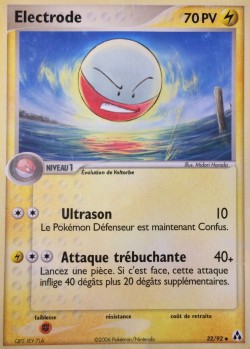 Carte Pokémon: Electrode