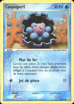 Carte Pokémon: Coquiperl