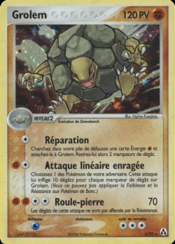 Carte Pokémon: Grolem