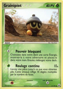 Carte Pokémon: Grainipiot