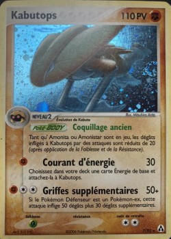 Carte Pokémon: Kabutops