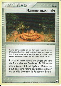 Carte Pokémon: Flamme maximale