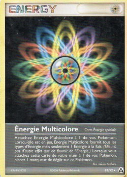 Carte Pokémon: Énergie Multicolore