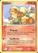 Carte Pokémon: Caninos