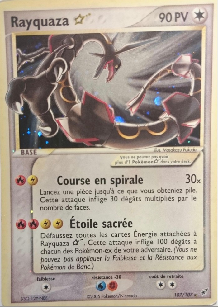 Carte Pokémon: Rayquaza star