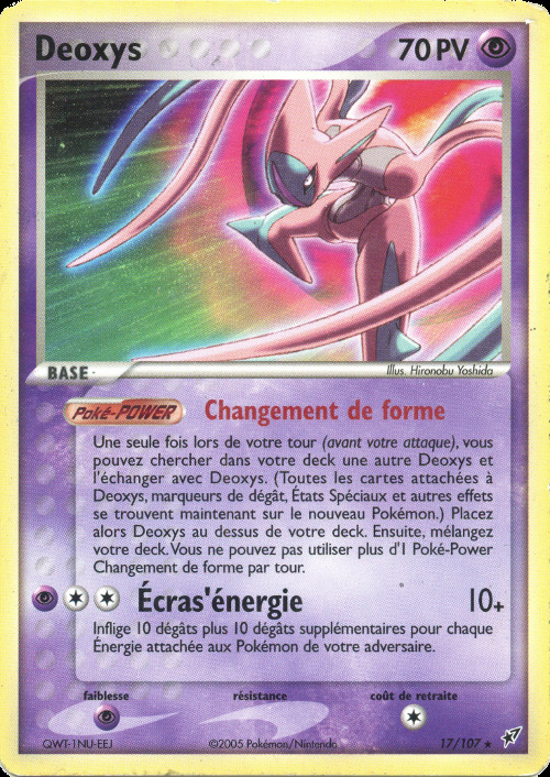 Carte Pokémon: Deoxys