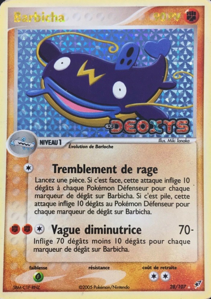 Carte Pokémon: Barbicha