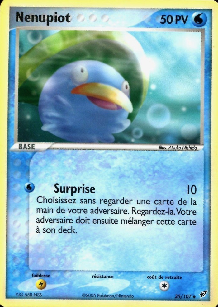 Carte Pokémon: Nenupiot