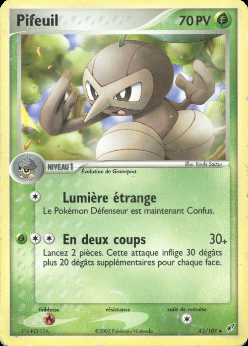 Carte Pokémon: Pifeuil