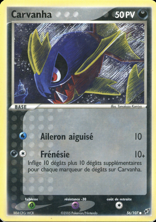 Carte Pokémon: Carvanha