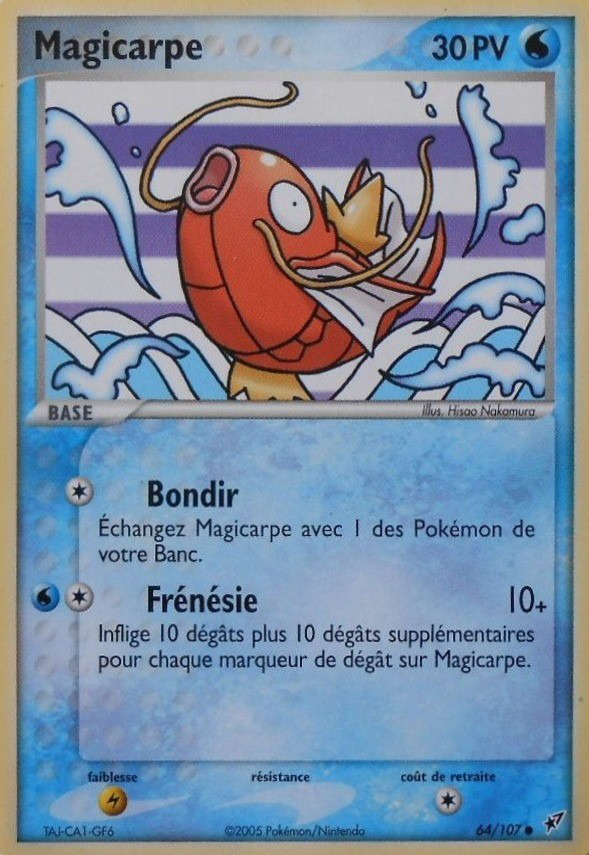 Carte Pokémon: Magicarpe