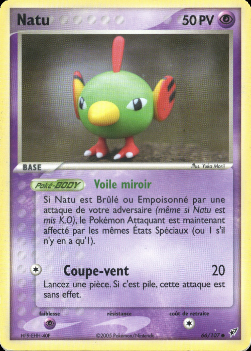 Carte Pokémon: Natu