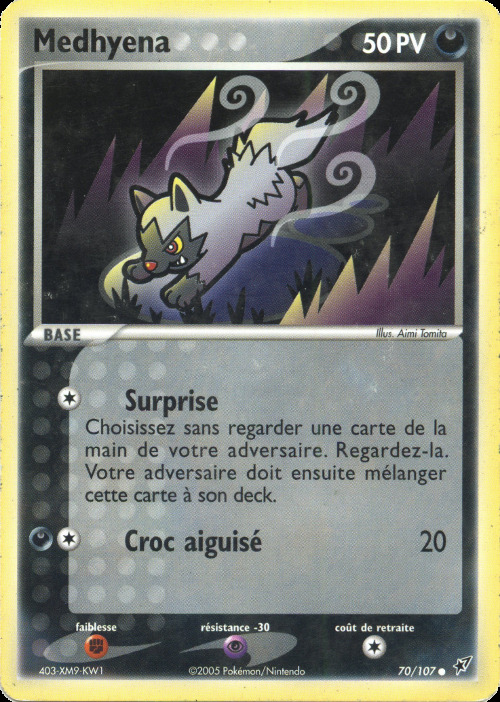 Carte Pokémon: Medhyena