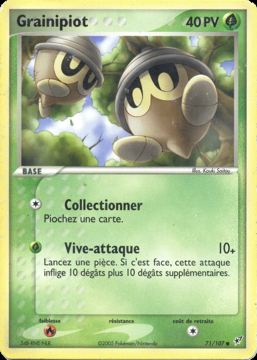 Carte Pokémon: Grainipiot