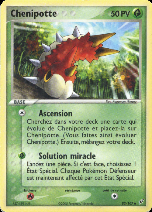 Carte Pokémon: Chenipotte