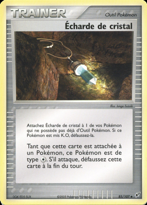 Carte Pokémon: Écharde de cristal