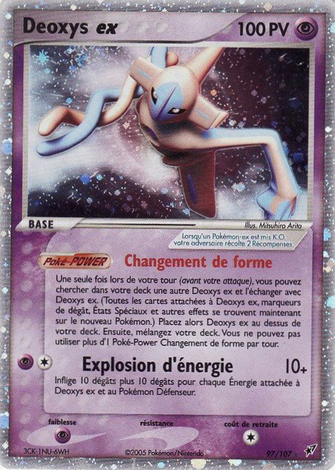 Carte Pokémon: Deoxys ex