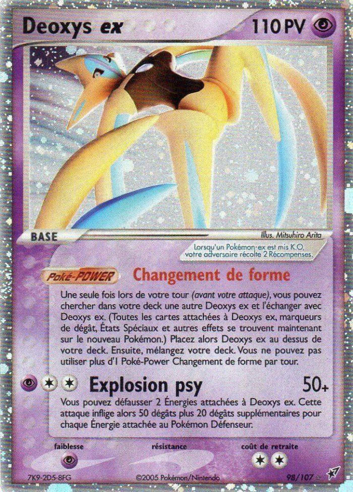 Carte Pokémon: Deoxys ex