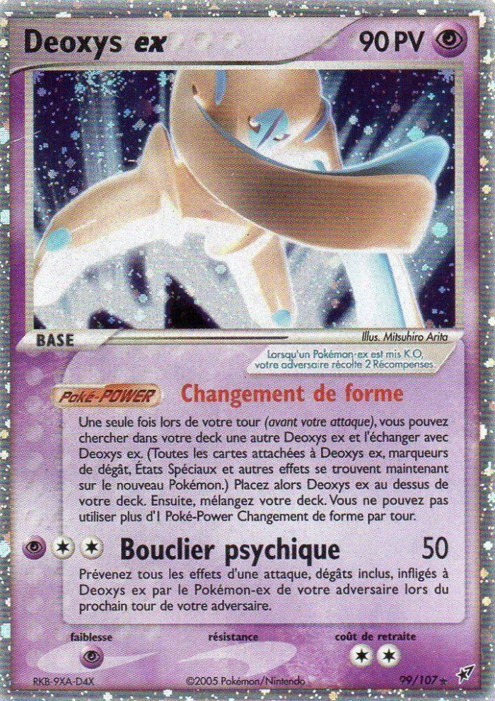 Carte Pokémon: Deoxys ex