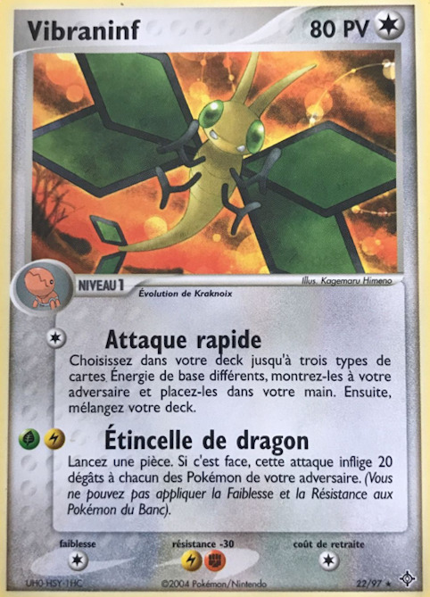 Carte Pokémon: Vibraninf