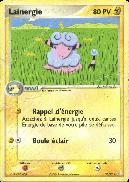 Carte Pokémon: Lainergie