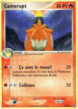 Carte Pokémon: Camerupt