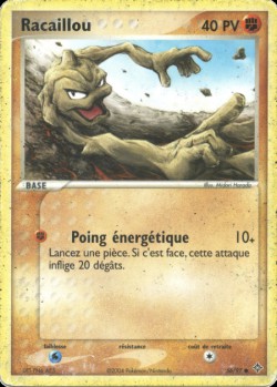 Carte Pokémon: Racaillou