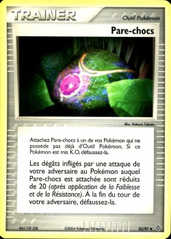 Carte Pokémon: Pare-chocs