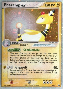 Carte Pokémon: Pharamp ex