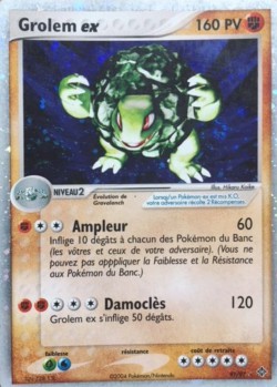 Carte Pokémon: Grolem ex