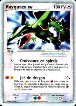 Carte Pokémon: Rayquaza ex