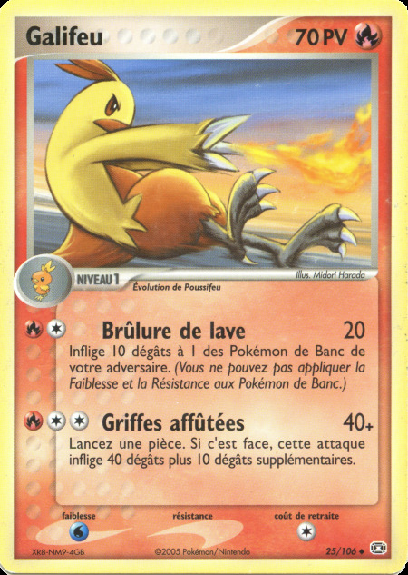 Carte Pokémon: Galifeu