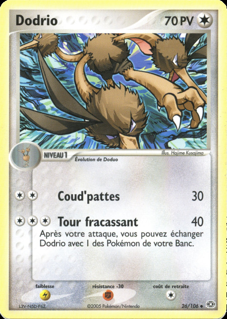 Carte Pokémon: Dodrio