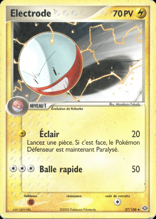 Carte Pokémon: Electrode