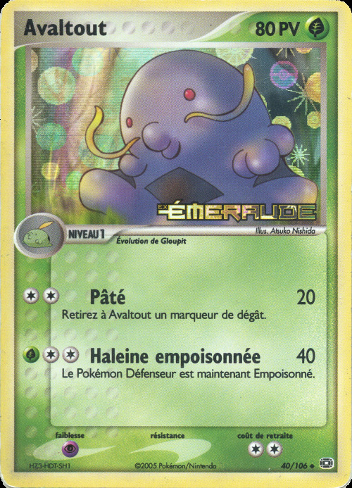 Carte Pokémon: Avaltout