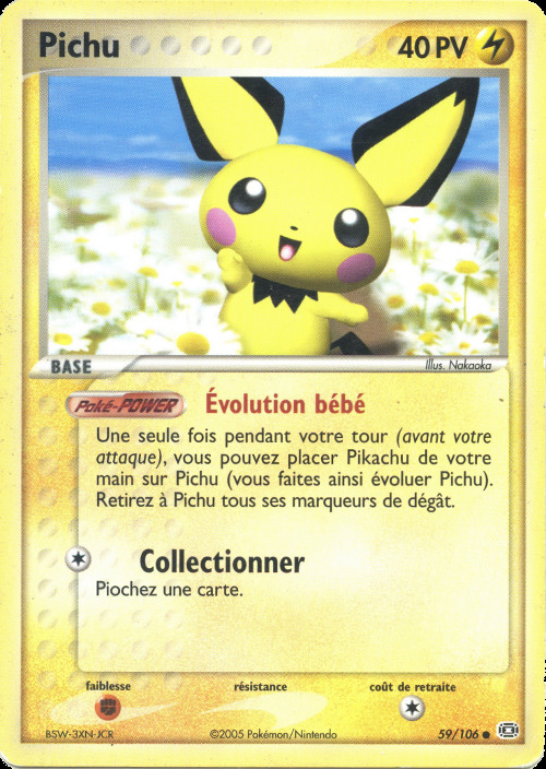 Carte Pokémon: Pichu