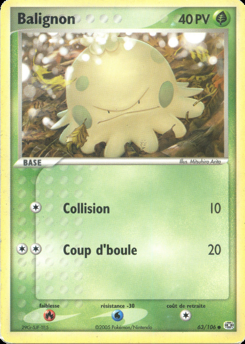 Carte Pokémon: Balignon