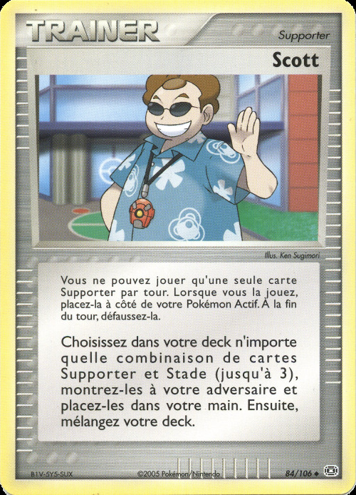 Carte Pokémon: Scott