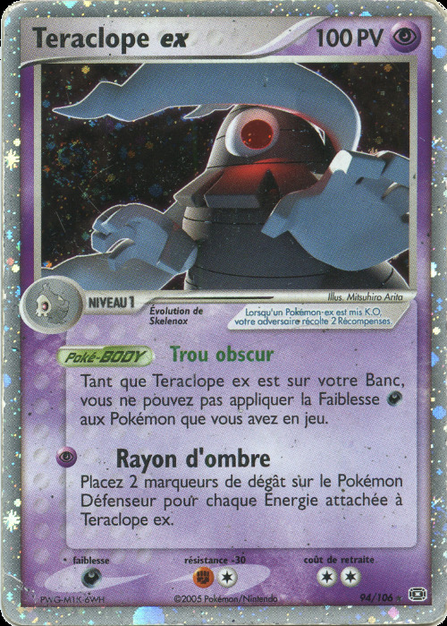 Carte Pokémon: Teraclope ex