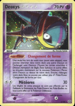 Carte Pokémon: Deoxys