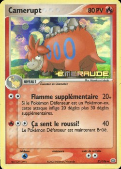 Carte Pokémon: Camerupt