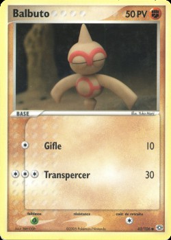 Carte Pokémon: Balbuto