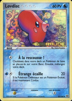 Carte Pokémon: Lovdisc