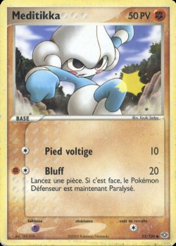 Carte Pokémon: Meditikka