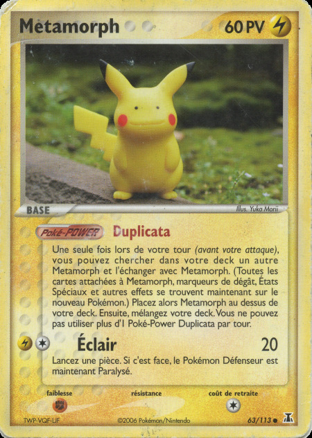 Carte Pokémon: Metamorph