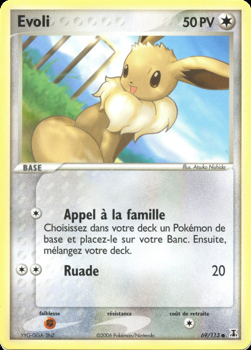 Carte Pokémon: Evoli